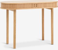 B&agrave;n trang tr&iacute; | LYNGVIG | veneer sồi/gỗ c&ocirc;ng nghiệp | m&agrave;u sồi | R110xS50xC76cm