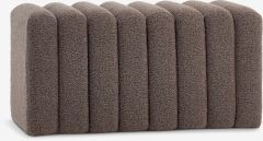 Ghế băng | BISLEV | vải polyester | m&agrave;u c&aacute;t đậm | R80xS40xC42cm