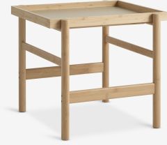 Bàn góc | STIGE | gỗ công nghiệp/tre | màu tự nhiên | R46xD50xC45cm