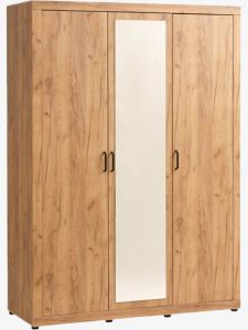 Tủ quần &aacute;o | LINTRUP | gỗ c&ocirc;ng nghiệp | m&agrave;u sồi | R157xS61xC220cm