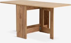 B&agrave;n ăn | ALLING | gỗ c&ocirc;ng nghiệp/nhựa ABS | m&agrave;u sồi | R80xD38/100/163xC76cm