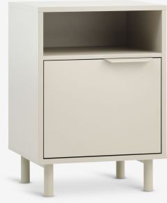 Tủ đầu giường | SKAVE | gỗ c&ocirc;ng nghiệp | be | R40xS35xC56cm