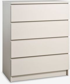Tủ ngăn k&eacute;o 4 ngăn | LIMFJORDEN | gỗ c&ocirc;ng nghiệp | be | R81xS48xC101cm