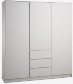Tủ quần &aacute;o | LIMFJORDEN | gỗ c&ocirc;ng nghiệp | m&agrave;u be | R180xS58xC200cm
