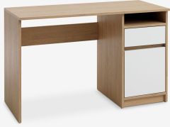 Bàn làm việc | BILLUND | gỗ công nghiệp | màu sồi/trắng | R54xD120xC75cm