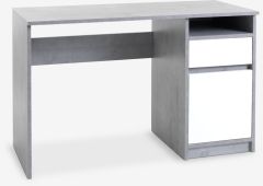 Bàn làm việc | BILLUND | gỗ công nghiệp | trắng/xám | R54xD120xC75cm