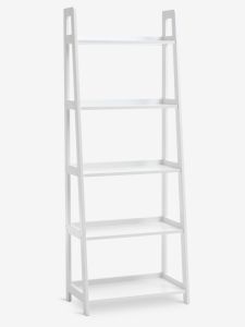 Kệ s&aacute;ch 5 tầng | HERNING | gỗ c&ocirc;ng nghiệp | trắng | R64xS36xC170cm
