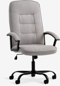 Ghế làm việc | SKODSBORG | vải polyester | xám | R66xS68xC113/123cm