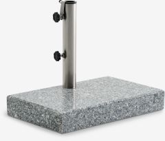 Ch&acirc;n đế d&ugrave; ngo&agrave;i trời | AMMERUD | inox/đ&aacute; | x&aacute;m | R28xD45xC8cm