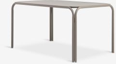 B&agrave;n ăn | RAUMA | k&iacute;nh/th&eacute;p | m&agrave;u c&aacute;t đậm | R90xD140xC74cm