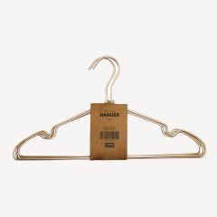 Bộ 5 móc áo | HAGFORS | Alu | màu đồng | R41xD0.4xC21cm