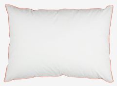 Ruột gối polyester | ROYAL NORDIC | trắng viền đỏ | R50xD70cm | 850gr