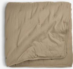 Chăn chần | SKOGSTRY | polyester | m&agrave;u c&aacute;t đậm | R130xD180cm