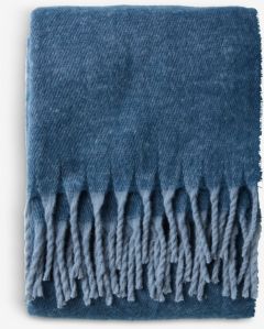 Chăn sofa | TUSENFRYD | polyester | xanh | R130xD180cm