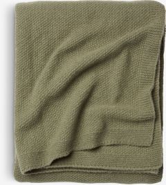 Chăn sofa | HUMLE | polyester | xanh l&aacute; | R130xD170cm