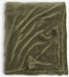 Chăn sofa | DRAGEHODE | polyester | xanh olive | R140xD200cm