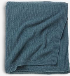 Chăn sofa | HUMLE | polyester | xanh | R130xD170cm