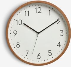 Đồng hồ treo tường | ASKILD | nh&ocirc;m/k&iacute;nh | n&acirc;u | &Oslash;30cm