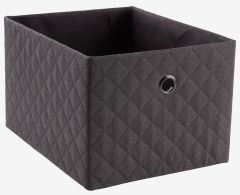 Giỏ đa năng | GILLIS | polyester | x&aacute;m đậm | R26xD32xC20cm