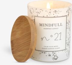 Nến thơm | ANTON | paraffin/thuỷ tinh | x&aacute;m | &Oslash;7xC9cm