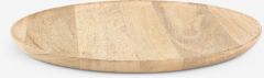 Khay trang trí | GERNER | gỗ tự nhiên | màu sồi | Ø30cm