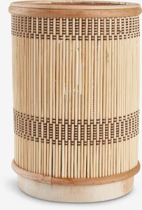 Đèn bàn | MINGUS | tre | màu tự nhiên | Ø13xC18cm