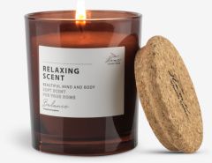 Nến thơm | JENS | parafin | nâu | Ø7xC8cm