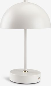 Đèn bàn | KENT | thép/nhựa ABS | xám/ màu đồng | Ø16xC25cm