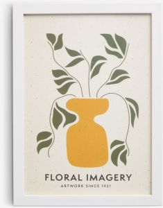 Khung ảnh | VALTER | nhựa PS/acrylic | trắng | R15xD21cm