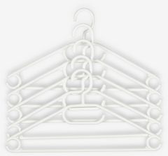 Bộ 5 m&oacute;c &aacute;o | TRYGVE | PP | trắng | R41xC21cm