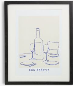 Khung ảnh | OSCAR | gỗ c&ocirc;ng nghiệp/giấy | đen | R40xC50cm