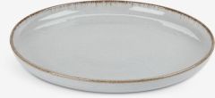 Đĩa | FERDUS | gốm | x&aacute;m | &Oslash;19cm