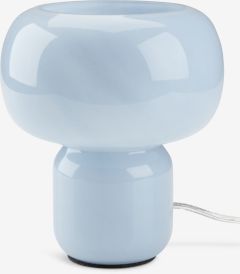 Đèn bàn | HJARNE | thủy tinh | xanh nhạt | Ø16xC18cm