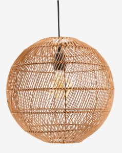 Đ&egrave;n thả | HAAKON | sợi m&acirc;y/kim loại | n&acirc;u | &Oslash;35cm