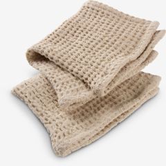 Bộ 2 khăn đa năng | EVIN | cotton | be | R28xD28cm