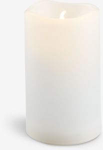 Nến điện | SOREN | nhựa | trắng | Ø6xC9cm