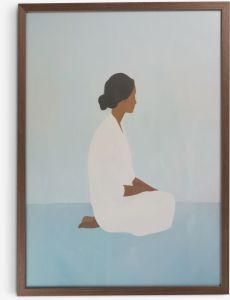 Khung ảnh | TORD | gỗ c&ocirc;ng nghiệp/nhựa PS | n&acirc;u | R50xC70cm