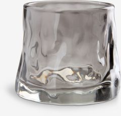 Cốc nến | GUDMAN | thủy tinh | x&aacute;m | &Oslash;7xC7cm