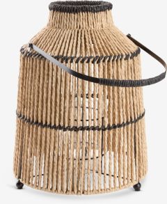 Đèn lồng | MAALTHE | giấy/thép | màu tự nhiên/đen | Ø27xH35cm