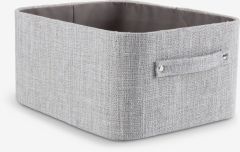 Giỏ đa năng | MALTE | polyester | x&aacute;m/đen | R32xD27xC16cm