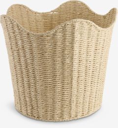 Giỏ đa năng | BREKKE | giấy/th&eacute;p | m&agrave;u tự nhi&ecirc;n | &Oslash;41xC35cm