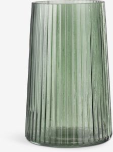 Lọ hoa | ROY | thuỷ tinh | xanh l&aacute; | &Oslash;13xC20cm