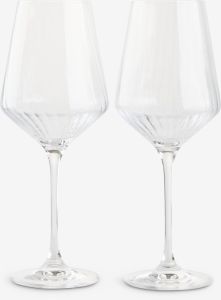 Ly | TORRE | thủy tinh | trong suốt | &Oslash;7xC24cm | 430ml | bộ 2 chiếc