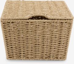 Hộp đa năng | ESPEN | giấy/th&eacute;p | m&agrave;u tự nhi&ecirc;n | R26xD26xC17cm