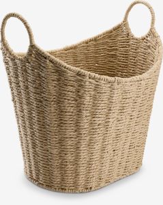 Giỏ đa năng | LEO | giấy/th&eacute;p | m&agrave;u tự nhi&ecirc;n | R32xD42xC40cm