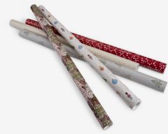 Giấy bọc quà | MAGNESIT | giấy | kem/xanh lá/đỏ | R70xD600cm