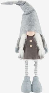 Thần l&ugrave;n gi&aacute;ng sinh | GLASER | vải polyester | x&aacute;m | C115cm