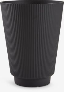 Chậu c&acirc;y | SANDLO | nhựa PP | đen | &Oslash;30xC38cm