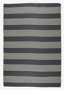 Thảm phòng khách | ELVESANGER | polypropylene | xám/trắng | R120xD180cm