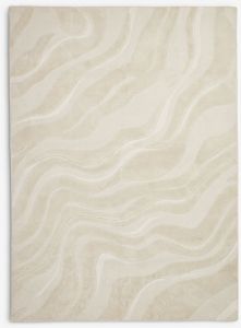 Thảm phòng khách | KLEMATIS | polyester | màu kem | R140xD200cm